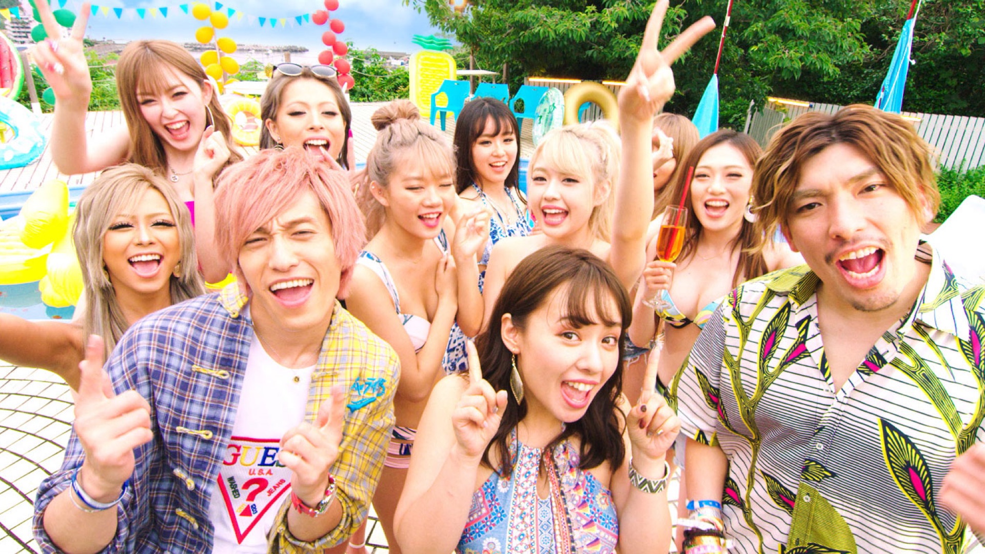 EXIT featuring NANA<br> Music Video <br> 「ワンチャン・サマLOVE」